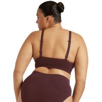 Boody Wireless Full Bust T-Shirt Bra-Mulberry